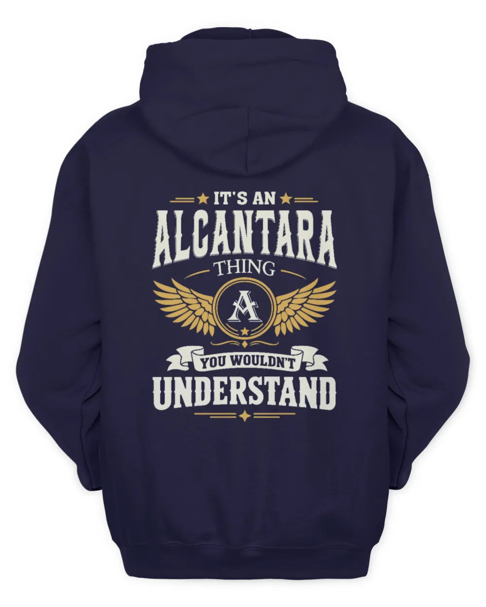 ALCANTARA KT06-M008 It’s a [NAME] Thing – You Wouldn’t Understand | Personalized Vintage T-Shirt - Unisex Hoodie - Navy