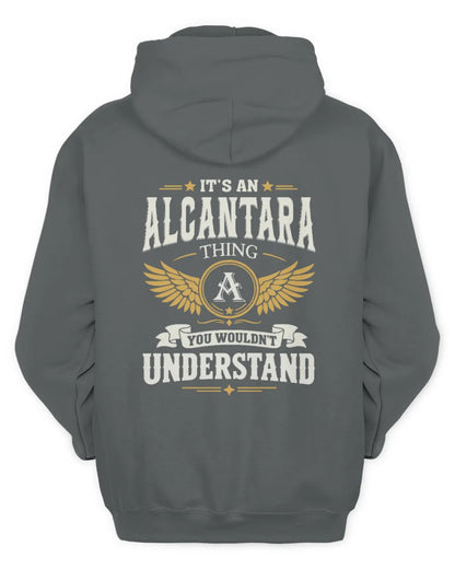 ALCANTARA KT06-M008 It’s a [NAME] Thing – You Wouldn’t Understand | Personalized Vintage T-Shirt - Unisex Hoodie - Charcoal