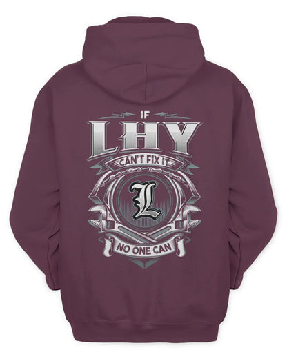 LHY AP81-K4-626 - Personalized Ahmed Quote Apparel “If Ahmed Can't Fix It, No One Can” - Unisex Hoodie - Maroon