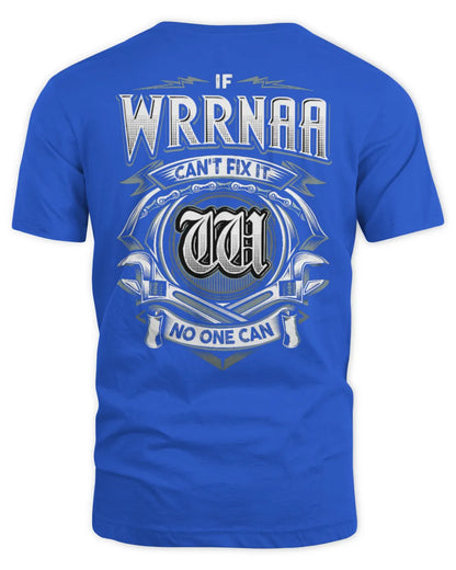 WRRNAA AP81-K4-626 - Personalized Ahmed Quote Apparel “If Ahmed Can't Fix It, No One Can” - Unisex Standard T-Shirt - Royal