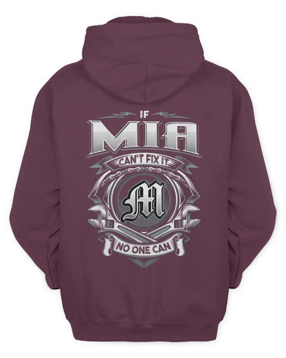 MIA AP81-K4-626 - Personalized Ahmed Quote Apparel “If Ahmed Can't Fix It, No One Can” - Unisex Hoodie - Maroon