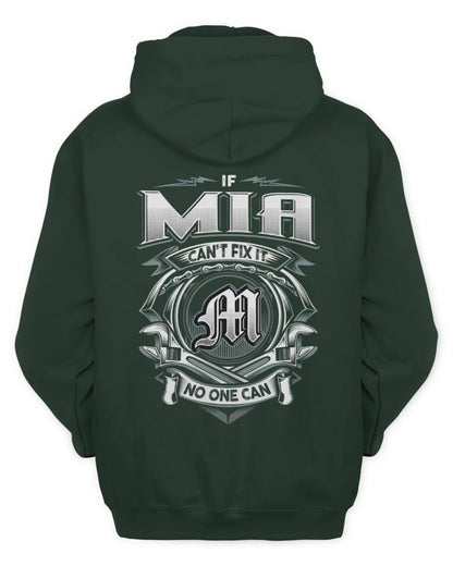 MIA AP81-K4-626 - Personalized Ahmed Quote Apparel “If Ahmed Can't Fix It, No One Can” - Unisex Hoodie - Forest Green