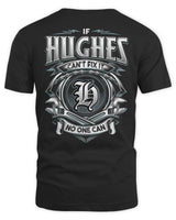 HUGHES AP81-K4-626 - Personalized Ahmed Quote Apparel “If Ahmed Can't Fix It, No One Can” - Unisex Standard T-Shirt - Black