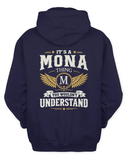 MONA KT06-M008 It’s a [NAME] Thing – You Wouldn’t Understand | Personalized Vintage T-Shirt - Unisex Hoodie - Navy