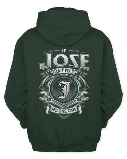 JOSE AP81-K4-626 - Personalized Ahmed Quote Apparel “If Ahmed Can't Fix It, No One Can” - Unisex Hoodie - Forest Green