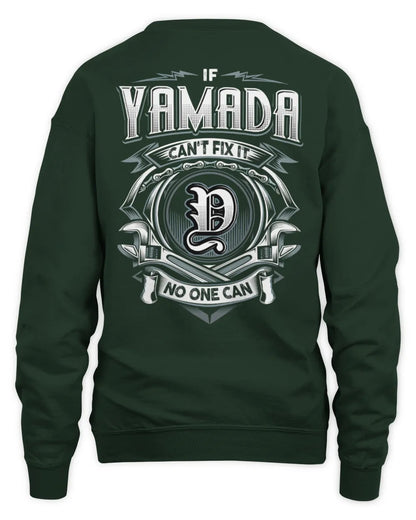 YAMADA AP81-K4-626 - Personalized Ahmed Quote Apparel “If Ahmed Can't Fix It, No One Can” - Unisex Sweatshirt - Forest Green