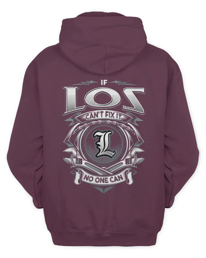 LOS AP81-K4-626 - Personalized Ahmed Quote Apparel “If Ahmed Can't Fix It, No One Can” - Unisex Hoodie - Maroon
