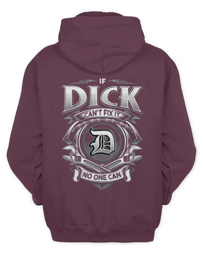 DICK AP81-K4-626 - Personalized Ahmed Quote Apparel “If Ahmed Can't Fix It, No One Can” - Unisex Hoodie - Maroon