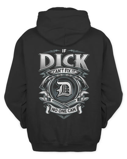 DICK AP81-K4-626 - Personalized Ahmed Quote Apparel “If Ahmed Can't Fix It, No One Can” - Unisex Hoodie - Black