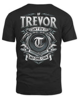 TREVOR AP81-K4-626 - Personalized Ahmed Quote Apparel “If Ahmed Can't Fix It, No One Can” - Unisex Standard T-Shirt - Black