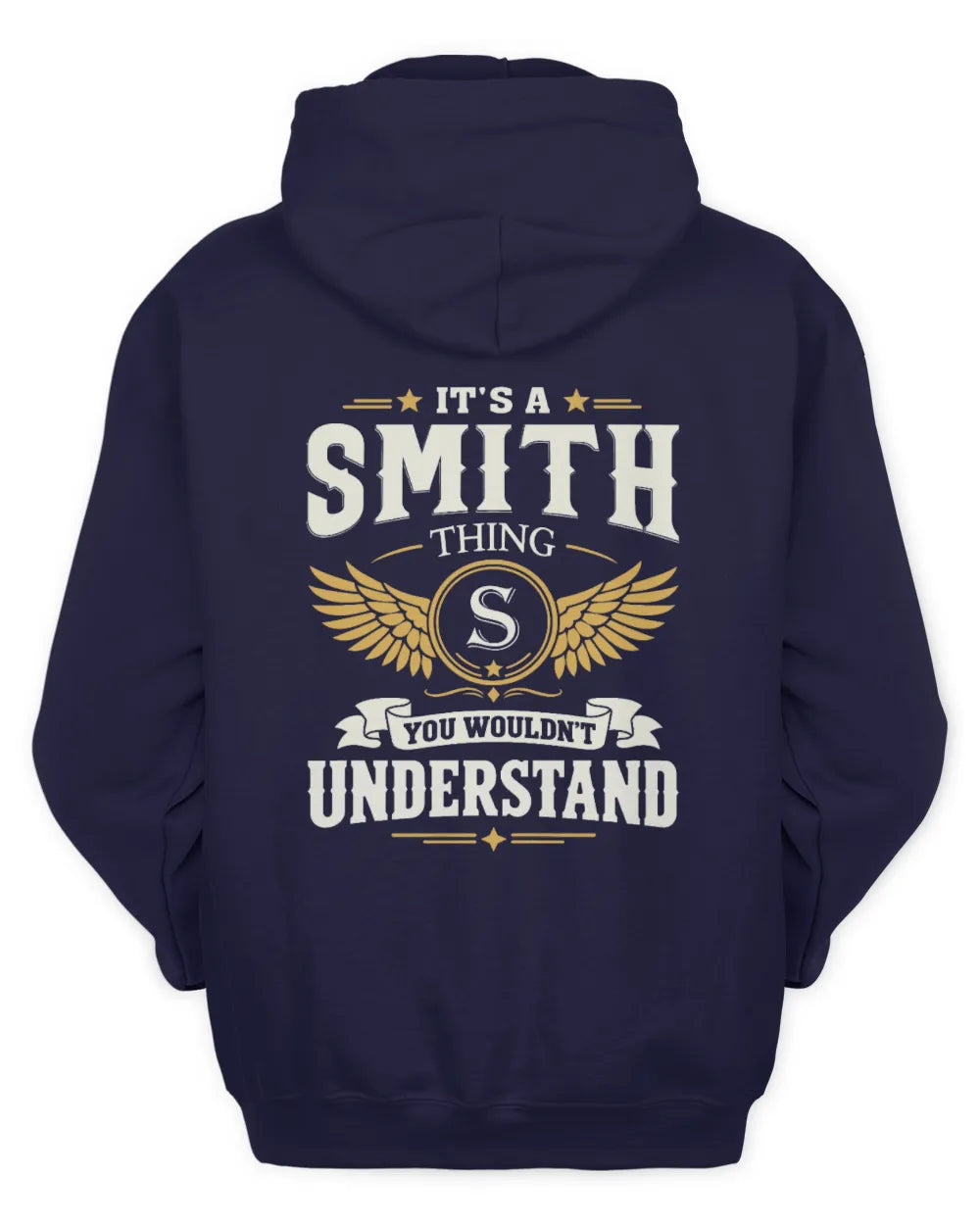 SMITH KT06-M008 It’s a [NAME] Thing – You Wouldn’t Understand | Personalized Vintage T-Shirt - Unisex Hoodie - Navy