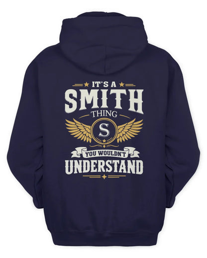 SMITH KT06-M008 It’s a [NAME] Thing – You Wouldn’t Understand | Personalized Vintage T-Shirt - Unisex Hoodie - Navy
