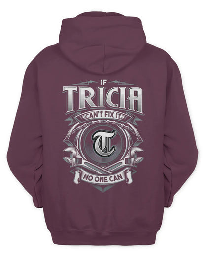 TRICIA AP81-K4-626 - Personalized Ahmed Quote Apparel “If Ahmed Can't Fix It, No One Can” - Unisex Hoodie - Maroon