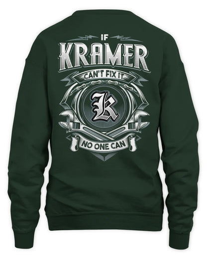 KRAMER AP81-K4-626 - Personalized Ahmed Quote Apparel “If Ahmed Can't Fix It, No One Can” - Unisex Sweatshirt - Forest Green