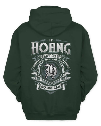 HOANG AP81-K4-626 - Personalized Ahmed Quote Apparel “If Ahmed Can't Fix It, No One Can” - Unisex Hoodie - Forest Green