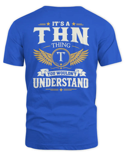 THN KT06-M008 It’s a [NAME] Thing – You Wouldn’t Understand | Personalized Vintage T-Shirt - Unisex Standard T-Shirt - Royal