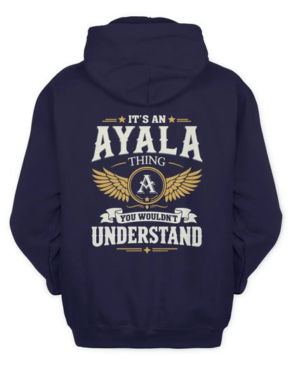 AYALA KT06-M008 It’s a [NAME] Thing – You Wouldn’t Understand | Personalized Vintage T-Shirt - Unisex Hoodie - Navy