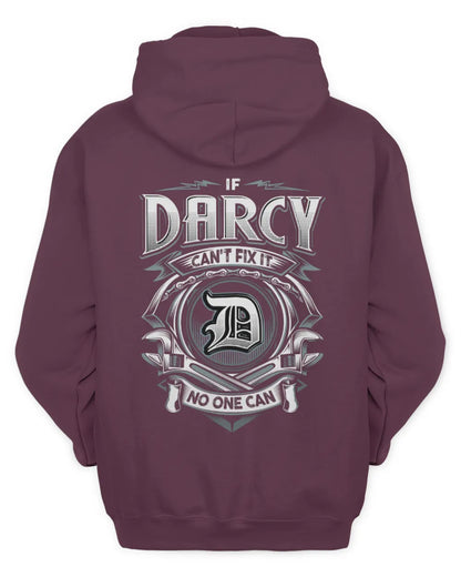 DARCY AP81-K4-626 - Personalized Ahmed Quote Apparel “If Ahmed Can't Fix It, No One Can” - Unisex Hoodie - Maroon
