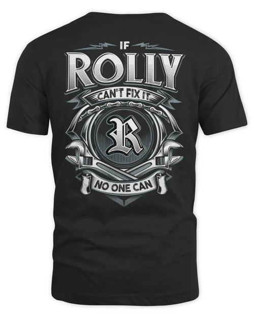 ROLLY AP81-K4-626 - Personalized Ahmed Quote Apparel “If Ahmed Can't Fix It, No One Can” - Unisex Standard T-Shirt - Black