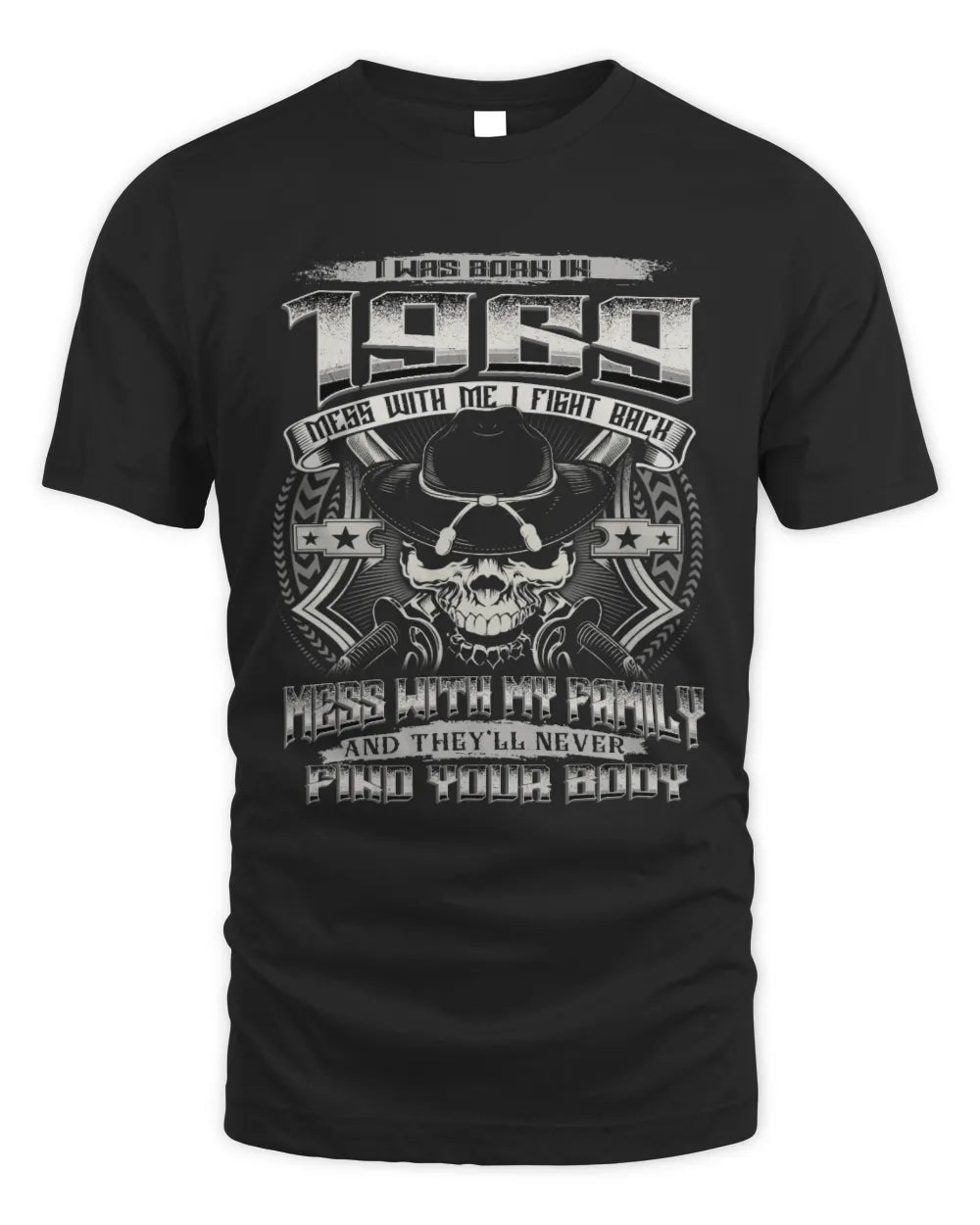 1969 TH08-K4 – Protective Family Quote T-Shirt