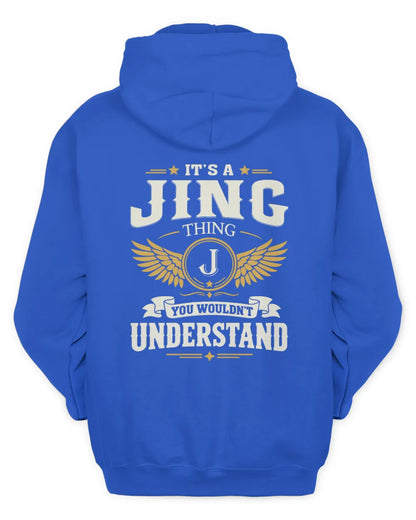JING KT06-M008 It’s a [NAME] Thing – You Wouldn’t Understand | Personalized Vintage T-Shirt - Unisex Hoodie - Royal