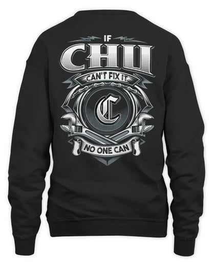 CHU AP81-K4-626 - Personalized Ahmed Quote Apparel “If Ahmed Can't Fix It, No One Can” - Unisex Sweatshirt - Black