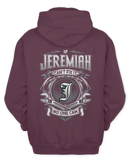 JEREMIAH AP81-K4-626 - Personalized Ahmed Quote Apparel “If Ahmed Can't Fix It, No One Can” - Unisex Hoodie - Maroon