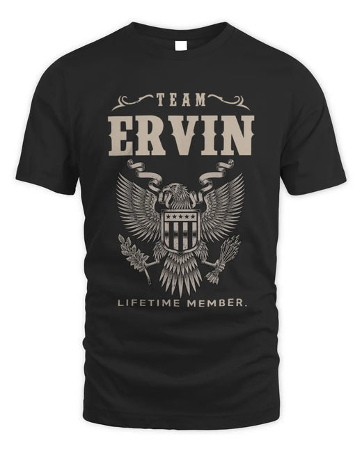 ERVIN TP06-K82 – Personalized Classic Style Apparel “Team NAME Lifetime Member”