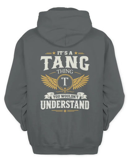 TANG KT06-M008 It’s a [NAME] Thing – You Wouldn’t Understand | Personalized Vintage T-Shirt - Unisex Hoodie - Charcoal