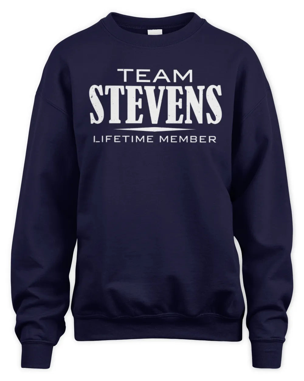 STEVENS BL62-K4-128 - Personalized “Team NAME Lifetime Member” - Unisex Sweatshirt - Navy