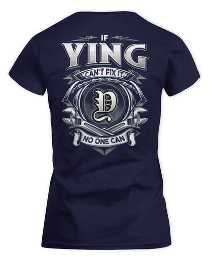 YING AP81-K4-626 - Personalized Ahmed Quote Apparel “If Ahmed Can't Fix It, No One Can” - Women's Standard T-Shirt - Navy