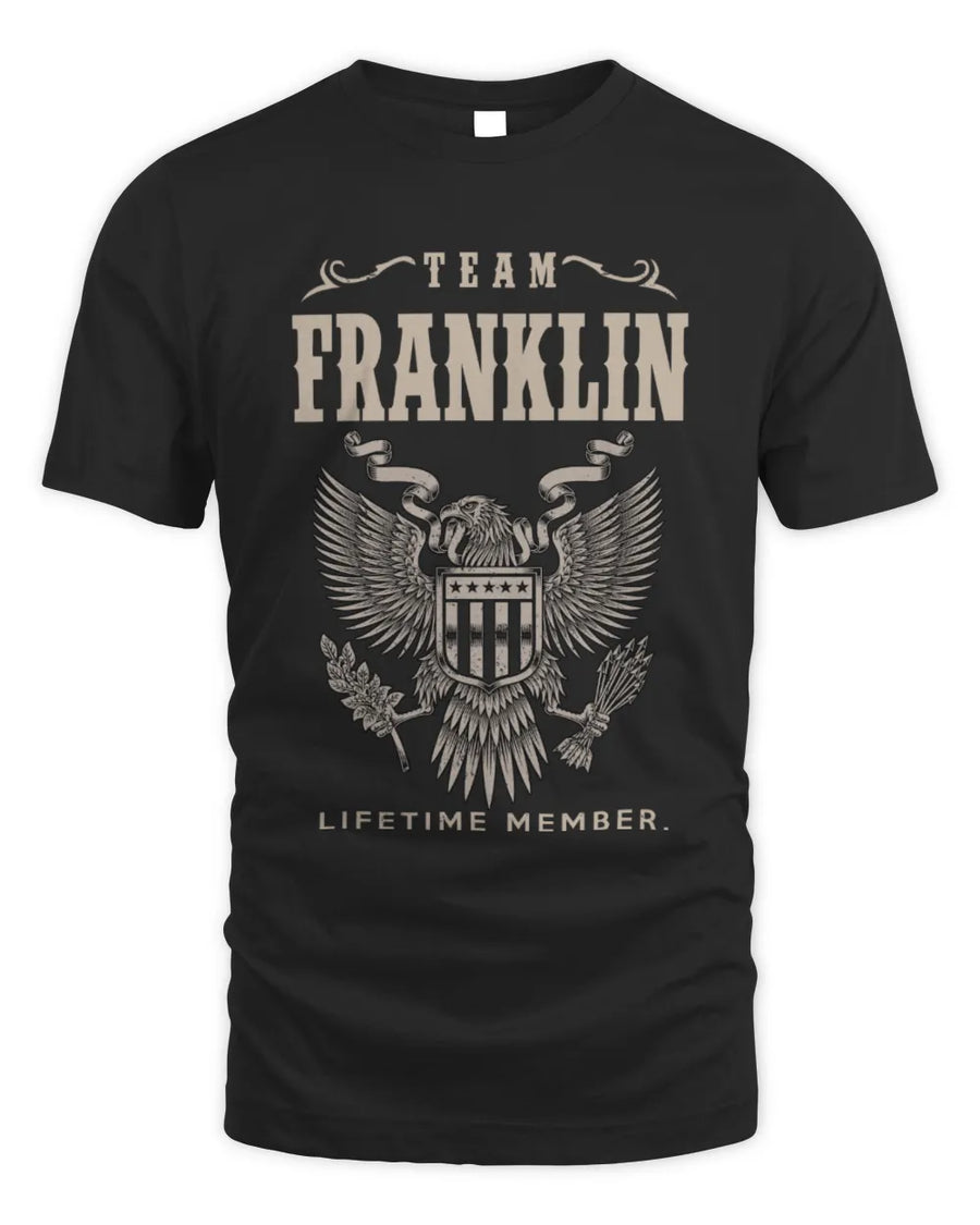 FRANKLIN TP06-K82 – Personalized Classic Style Apparel “Team NAME Lifetime Member”
