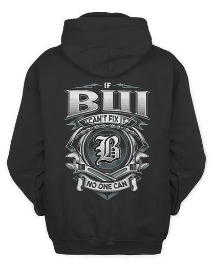 BUI AP81-K4-626 - Personalized Ahmed Quote Apparel “If Ahmed Can't Fix It, No One Can” - Unisex Hoodie - Black