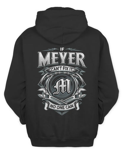 MEYER AP81-K4-626 - Personalized Ahmed Quote Apparel “If Ahmed Can't Fix It, No One Can” - Unisex Hoodie - Black