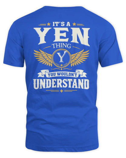 YEN KT06-M008 It’s a [NAME] Thing – You Wouldn’t Understand | Personalized Vintage T-Shirt - Unisex Standard T-Shirt - Royal