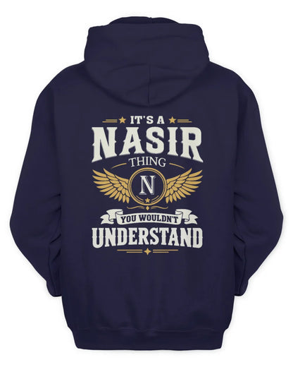 NASIR KT06-M008 It’s a [NAME] Thing – You Wouldn’t Understand | Personalized Vintage T-Shirt - Unisex Hoodie - Navy