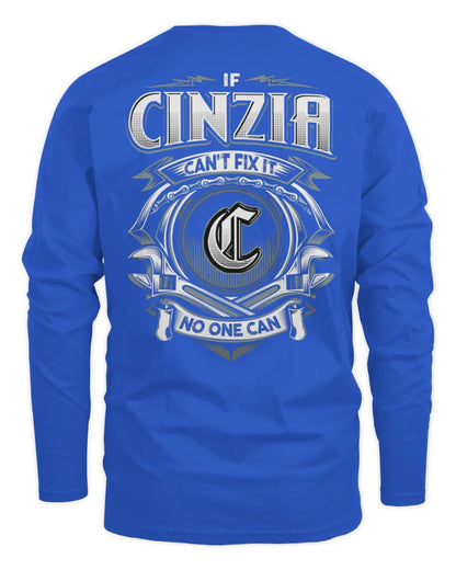 CINZIA AP81-K4-626 - Personalized Ahmed Quote Apparel “If Ahmed Can't Fix It, No One Can” - Men's Long Sleeved T-Shirt - Royal
