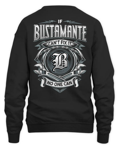 BUSTAMANTE AP81-K4-626 - Personalized Ahmed Quote Apparel “If Ahmed Can't Fix It, No One Can” - Unisex Sweatshirt - Black