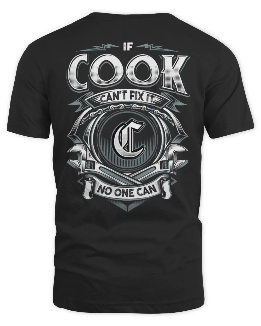 COOK AP81-K4-626 - Personalized Ahmed Quote Apparel “If Ahmed Can't Fix It, No One Can”