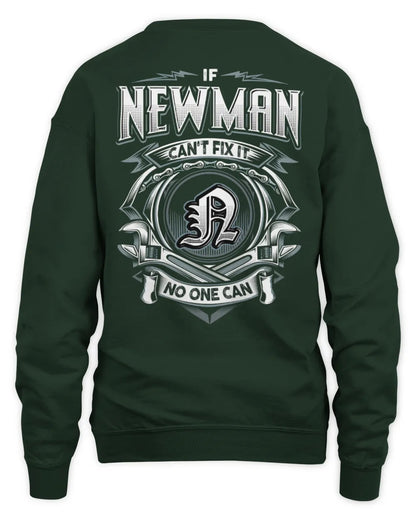 NEWMAN AP81-K4-626 - Personalized Ahmed Quote Apparel “If Ahmed Can't Fix It, No One Can” - Unisex Sweatshirt - Forest Green