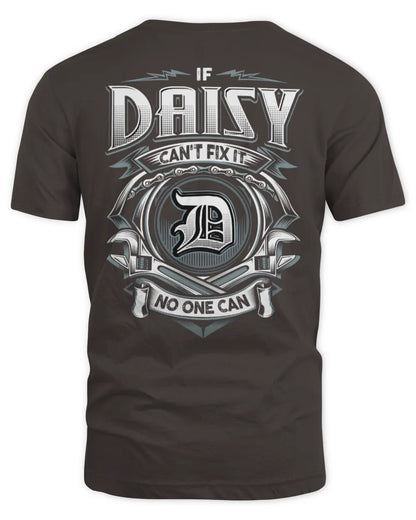 DAISY AP81-K4-626 - Personalized Ahmed Quote Apparel “If Ahmed Can't Fix It, No One Can” - Unisex Standard T-Shirt - Dark Chocolate