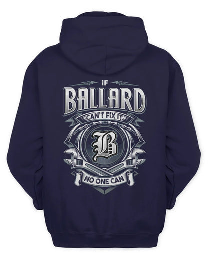 BALLARD AP81-K4-626 - Personalized Ahmed Quote Apparel “If Ahmed Can't Fix It, No One Can” - Unisex Hoodie - Navy