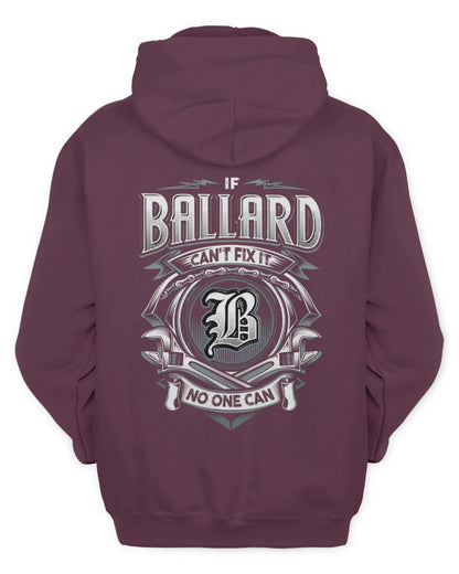 BALLARD AP81-K4-626 - Personalized Ahmed Quote Apparel “If Ahmed Can't Fix It, No One Can” - Unisex Hoodie - Maroon