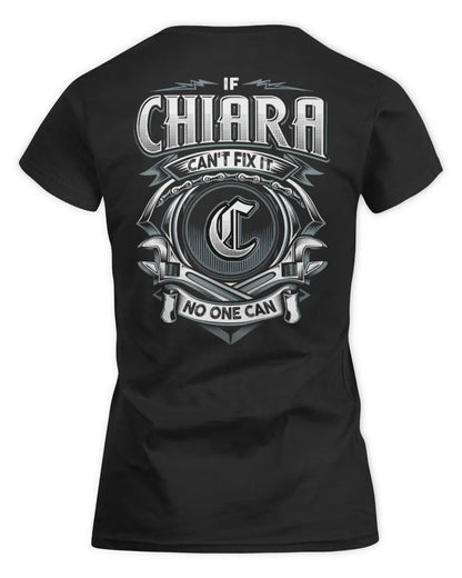 CHIARA AP81-K4-626 - Personalized Ahmed Quote Apparel “If Ahmed Can't Fix It, No One Can” - Women's Standard T-Shirt - Black