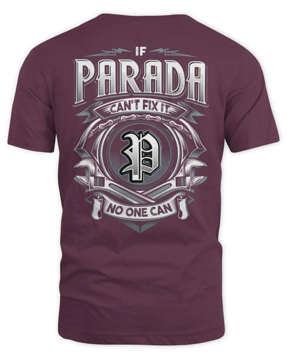 PARADA AP81-K4-626 - Personalized Ahmed Quote Apparel “If Ahmed Can't Fix It, No One Can” - Unisex Standard T-Shirt - Maroon