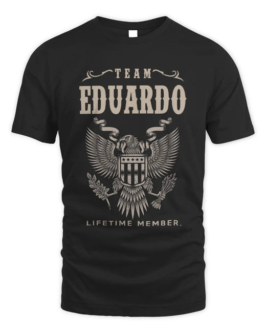 EDUARDO TP06-K82 – Personalized Classic Style Apparel “Team NAME Lifetime Member”