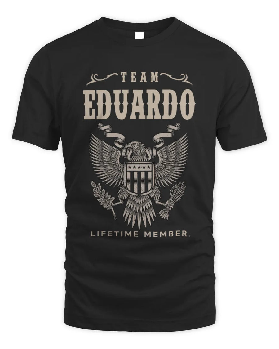 EDUARDO TP06-K82 – Personalized Classic Style Apparel “Team NAME Lifetime Member”