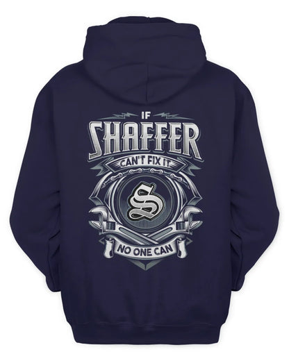 SHAFFER AP81-K4-626 - Personalized Ahmed Quote Apparel “If Ahmed Can't Fix It, No One Can” - Unisex Hoodie - Navy