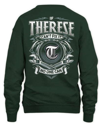THERESE AP81-K4-626 - Personalized Ahmed Quote Apparel “If Ahmed Can't Fix It, No One Can” - Unisex Sweatshirt - Forest Green