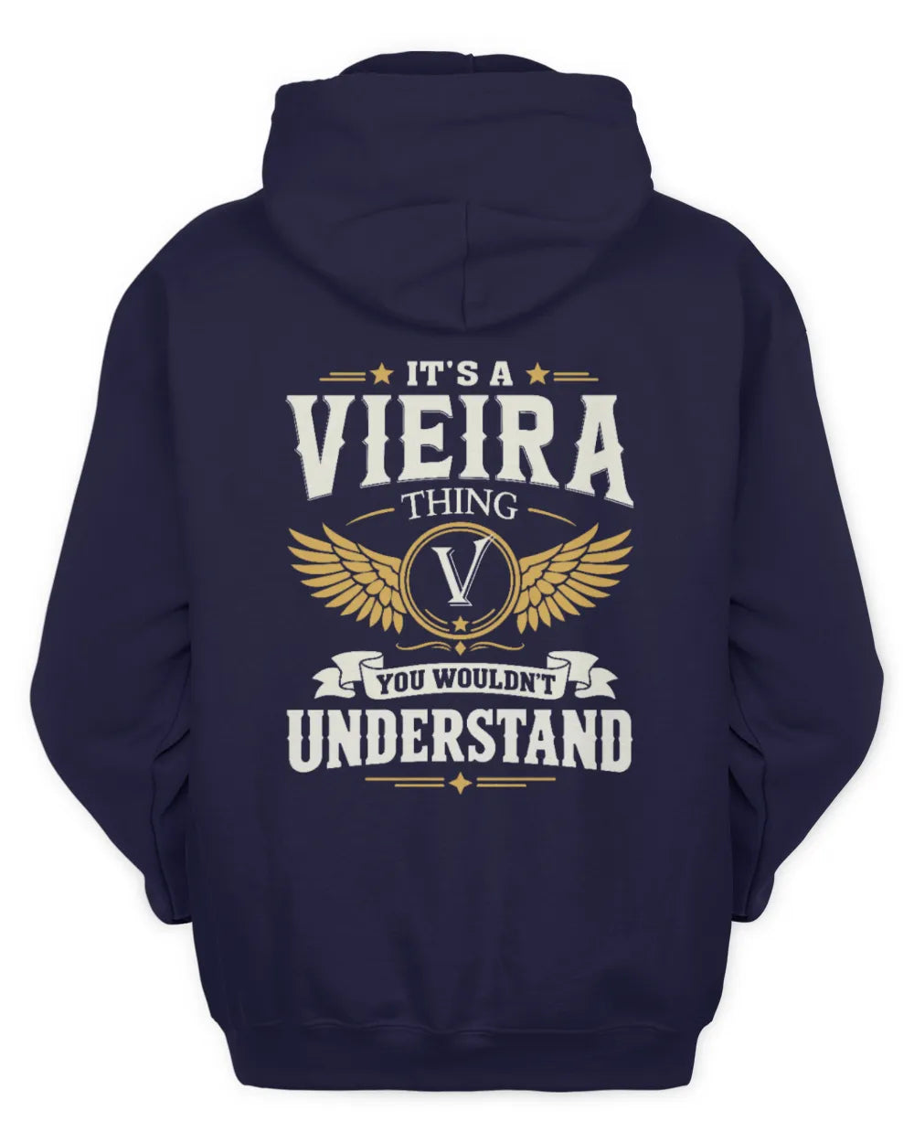 VIEIRA KT06-M008 It’s a [NAME] Thing – You Wouldn’t Understand | Personalized Vintage T-Shirt - Unisex Hoodie - Navy